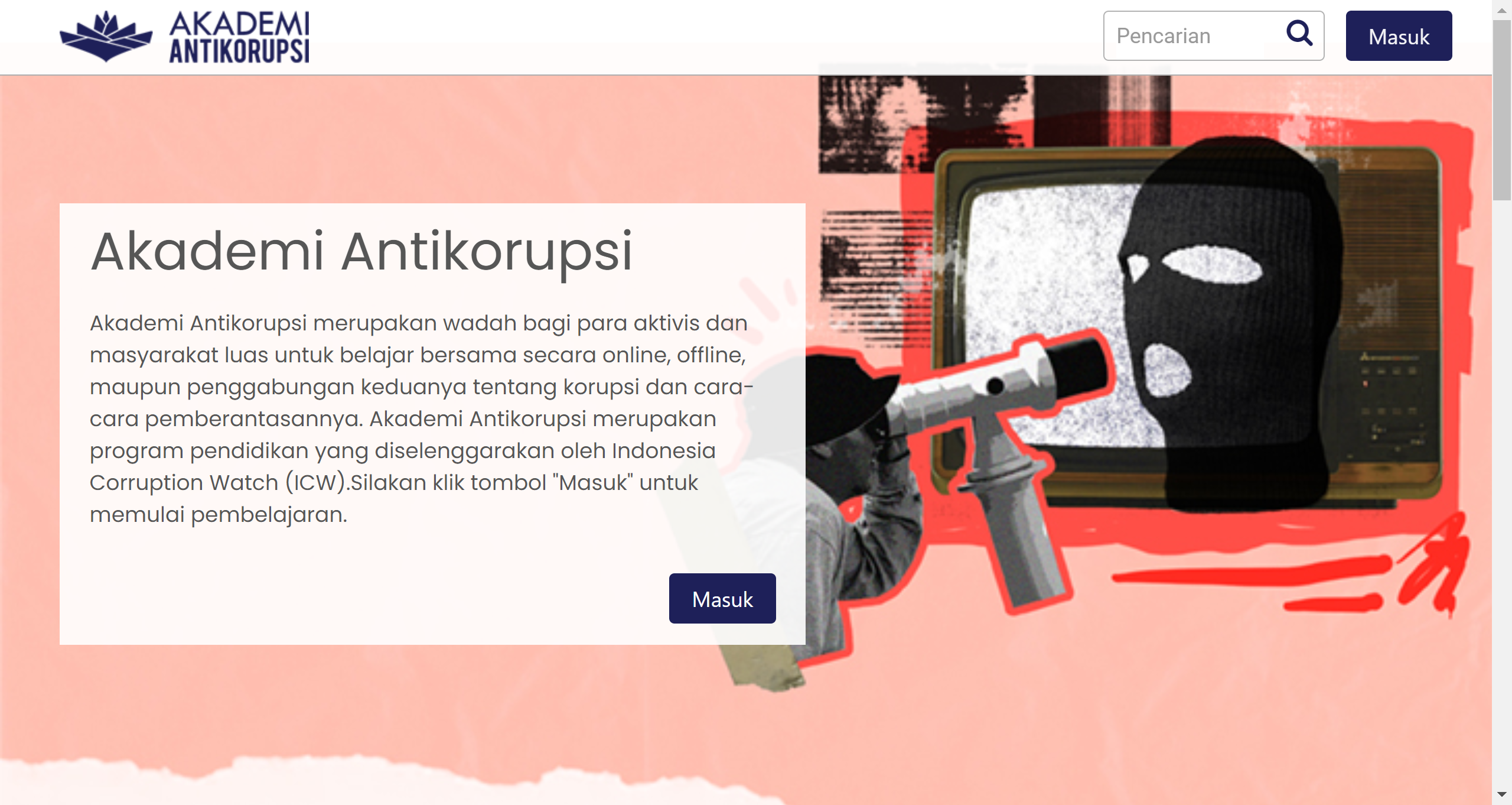 E-Learning Indonesia Corruption Watch (2019)